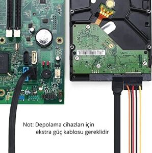 90 Derece Sata 3.0 Disk Kablosu 50 cm
