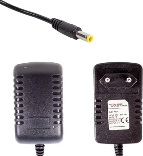 PM-4531 12 Volt - 2 Amper Plastik Kasa Priz Tipi Adaptör 5.5 * 2.5 Uç * Mini Cihaz Adaptörü
