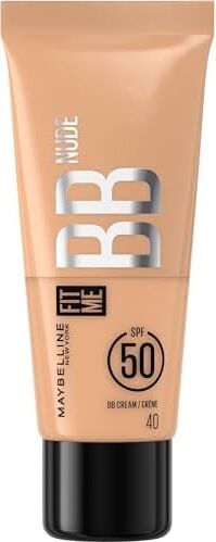 New York Fit Me Nude Cilt Bakımı Etkili Nemlendirici SPF50 Bb Krem - 40