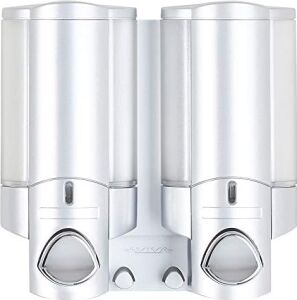 Better Living BLP-76235-1 Aviva Shower Dispenser 2 Chamber Satin Silver