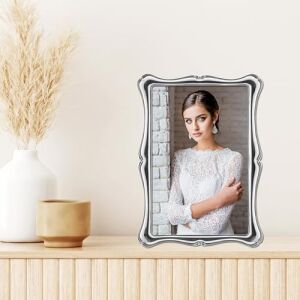 710246 710246 Gümüş Metal Romantik 4x6 Resim Çerçevesi