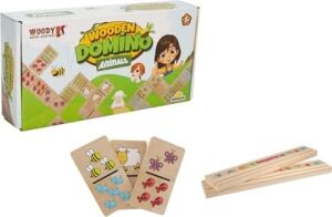 Tahta Oyun Domino Animals