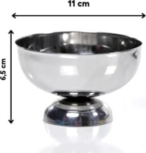 Çelik Pilav ve Helva Kalıbı, Yuvarlak, 2'li Set, Büyük 11 cm ve Orta 9.5 cm