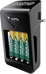 LCD Plug Charger + 4 Adet 2100 Mah Pil Hediyeli