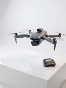Ekranlı Kumandalı Çift Kameralı Drone ile Havadan Çekim