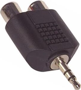 2 Rca Stereo Çevirici 2 Rca Aux Çevirici 3.5 mm Aux Rca Çevirici