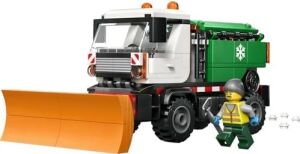 City Kar Küreme Aracı 60490 – 6 Yaş ve Üzeri Erkek ve Kız Çocuklar Için Sürücü Minifigürü Içeren Yaratıcı Oyuncak Araba Yapım Seti, Çocuklar Için Eğlenceli Hediye Fikri (263 Parça)