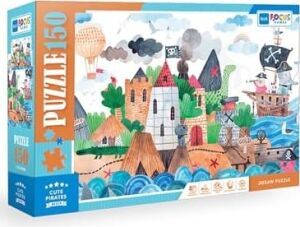 150 Parça - Cute Pırates (Sevimli Korsanlar)