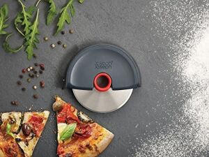 20038 Disc Easy-Clean Pizza Diski, Gri/kırmızı