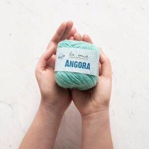 La Mia Angora 50GR Bej El Örgü Ipi - L132-33807
