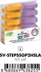 Steps Silgi Pastel Hrd Sar-Lavanta 2li Pet