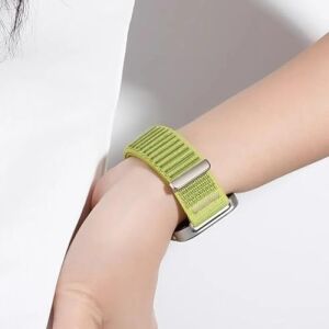 Watch Fit 4 Ile Uyumlu Saat Kayışı Kaliteli Hasır Örme Cırtcırt Yapalı Su Tutmaz  Watch Fit 4 Ile Uyumlu Kordon Kayış - Starlight