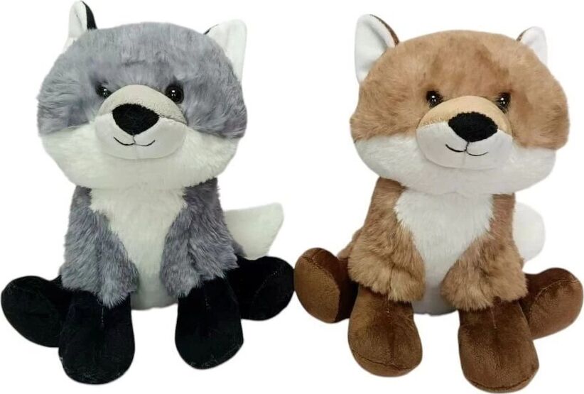PB31563-23 Peluş Oturan Tilki 23 cm - 1 Adet Stokta Olan Gönderilir