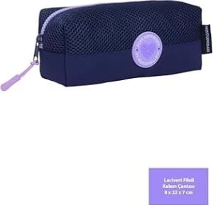 Pencıl Case Meshy Navy Kalem Kutusu