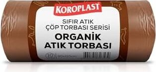Organik Atıklar Çöp Torbası 10'lu 80×110 Cm, Yırtlımaz&sızdırmaz, Geniş Kapasite, Çift Katlı, Geri Dönüştürülebilir Çöp Poşeti, Mutfak, Bahçe, Restoran, Okul, Yurt, Piknik Alanı, Kamp Alanı