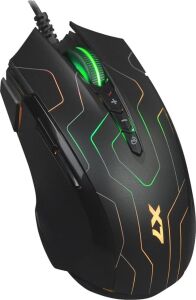 X89 Siyah-Labirent Optik 2400 Dpı Gamer Mouse