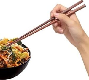 Uzun Ömürlü Chopsticks - 10 Set Çin Yemeği Çubukları
