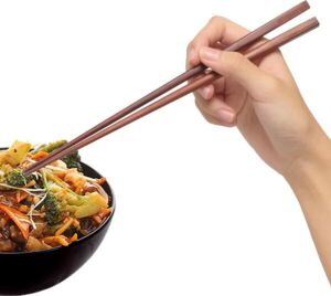 Uzun Ömürlü Chopsticks - 10 Set Çin Yemeği Çubukları