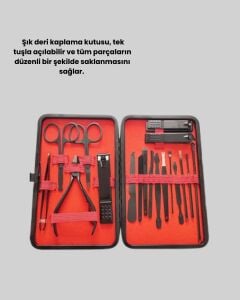 Siyah Kaymaz Teknolojili El ve Ayak Bakım Seti Yeni Nesil