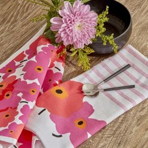Home Roxie %100 Pamuk 2 Parça Mutfak Havlusu Pink