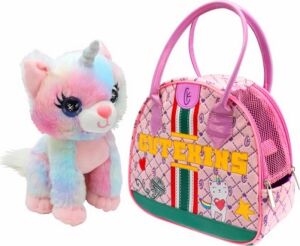 Cutekins Peluş Caticorn Posh Taşıma Çantalı