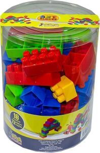 ANT072 Ant Blocks Ast 72 Parça - Asya Oyuncak