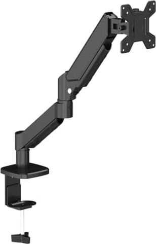 Powermaster 13-32'' Lcd/led Monitör Tutucu, Kol Amortisörlü, Vesa 75 * 75 – 100 * 100, Monitör Standı 2-20 Kg, 360 Derece Dönebilen, Stand Askı Aparatı,