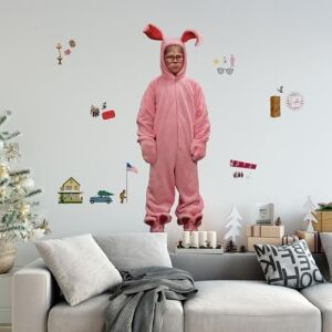 A Christmas Story Ralphie Bunny Suit Dev Duvar Çıkartmaları