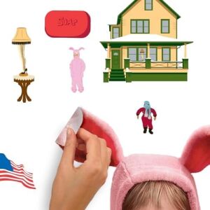A Christmas Story Ralphie Bunny Suit Dev Duvar Çıkartmaları