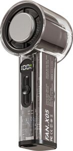 Dijital Ekranlı USB Şarjlı Güçlü Taşınabilir El Fanı