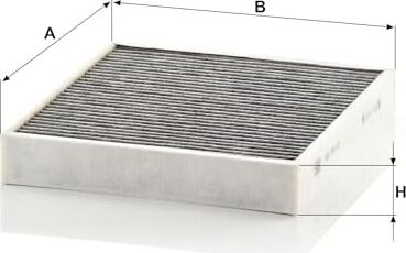 Karbonlu Kabin Filtresi Cuk 26 010 (Vw Group)