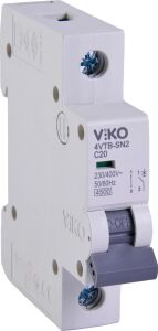 4VTB-1C20 Otomatik Sigorta 4,5ka C Tipi 1 Kutup 20A