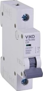 4VTB-1C20 Otomatik Sigorta 4,5ka C Tipi 1 Kutup 20A