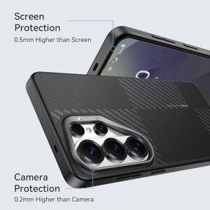 Raptıc  Galaxy S26 Ultra Için Aramid Dual Kılıf, Magsafe ile Uyumlu, [askeri Sınıf 13FT Düşme Testi], Kaymaz ve Ultra Ince Hafif Kılıf, 1500D Aramid Fiber Aerowoven Dokular, Mondrian
