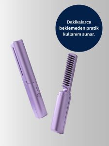 USB Şarjlı Kablosuz Saç Düzleştirici – Hızlı ve Pratik
