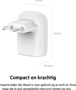 37W 25W Usb-C Pd PPS+12W Usb-A Şarj Cihazı