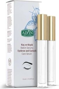 Alvin Kaş ve Kirpik Bakım Serumu, 7 Özel Yağ ve E Vitamini, 10 ml