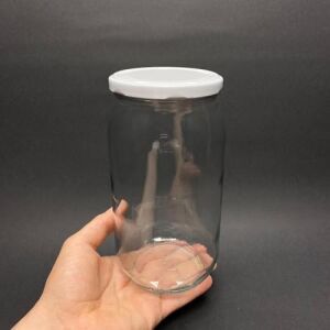 - Kapaklı Cam Kavanoz 1 Litre