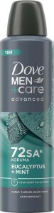 Men Care Advanced Erkek Deodorant 72 Saat Koruma Eucalyptus Mint 150 ml