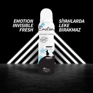 Emotion Invisible Fresh Kadın Deodorant, 150 ml