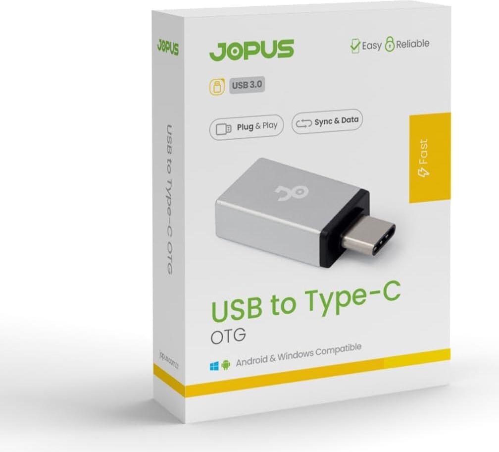 Jopus Universal Type C Mix Mini USB Otg JO-IP04-GÜMÜŞ