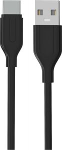 Yetty 2.4A 1m Type-C Kablo Siyah YKB-03S (Yerli Üretim)