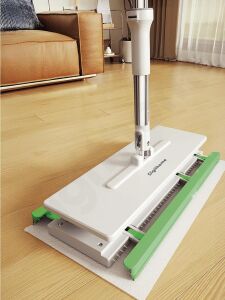 One Click Akıllı Mop Paleti Xl 32CM Tembel Mop El Değmeden Islak Havlu ve Bez Kullan At Otomatik DGT-101