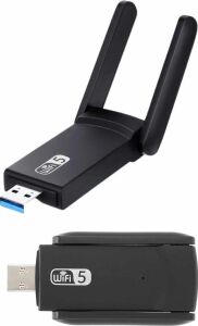 Mbps Wifi Alıcı Kablosuz Wifi Adaptörü Çift Band Çift Antenli Yeni Nesil
