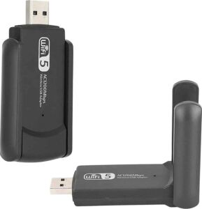 Mbps Wifi Alıcı Kablosuz Wifi Adaptörü Çift Band Çift Antenli Yeni Nesil