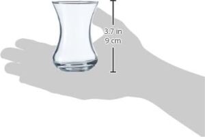 Incebellı Çay Bardağı 125 cc 6'lı Pencereli Kutu