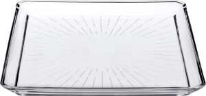 Madlen Servis Tabağı 68683 Madlen Crystal Glass 24X24