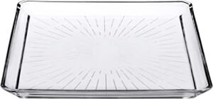 Madlen Servis Tabağı 68683 Madlen Crystal Glass 24X24