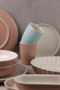 Porselen Soft Mug Bardak Somon