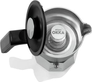 Okka OK0027 Rich Moka Pot Chrome